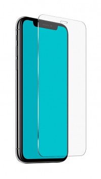 Tvrzené sklo BlackGlass na mobil iPhone XS 5D průhledné