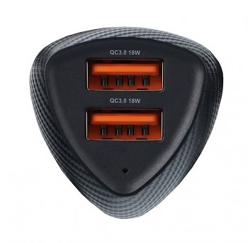 Rychlonabíječka do auta Forcell Carbon 36W (CC50-2A36W) černá2