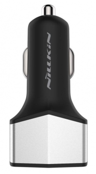 Autodobíječ Nillkin Celerity s funkcí rychlonabíjení stříbrný