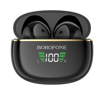 Bezdrátová sluchátka Borofone BW30 TWS černá