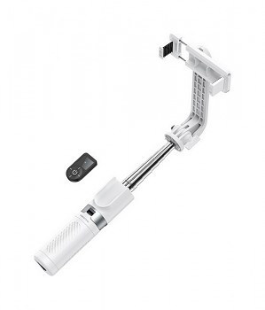 Bluetooth tripod selfie tyč Borofone BY9 bílá1