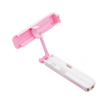 Bluetooth selfie tyč USAMS M1 Mini růžová I