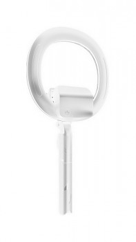 Bluetooth selfie tyč SSTR-18 s LED osvětlením bílá