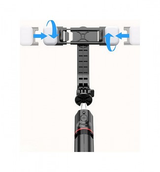 Bluetooth tripod selfie tyč L13d černá