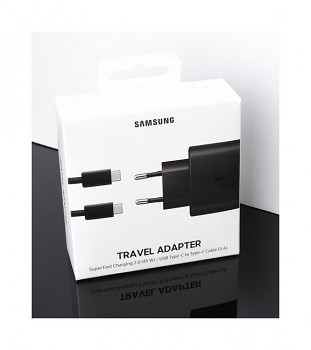 Originální USB-C (USB type-C) rychlonabíječka Samsung EP-TA845 černá 1