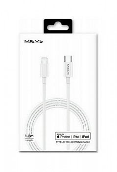 Datový kabel USAMS SJ329 MFi pro iPhone USB-C - Lightning