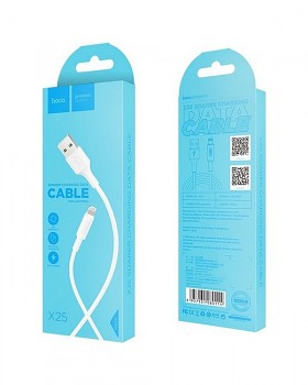 Datový kabel Hoco X25 pro iPhone bílý2