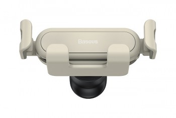 Držák do auta na větrací mřížku značky Baseus Gravity Lite bílý3