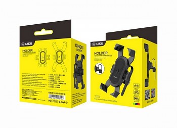 Držák na mobil na kolo - motocykl Kaku KSC-354 černý 2