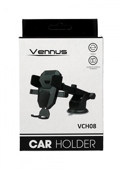 Držák na mobil do auta Vennus VCH08 černý 