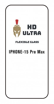 Ochranné flexibilní sklo HD Ultra na iPhone 15 Pro Max