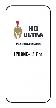 Ochranné flexibilní sklo HD Ultra na iPhone 15 Pro