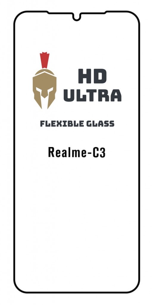 Ochranné flexibilní sklo HD Ultra na Realme C3