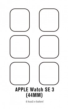 Fólie RedGlass na Apple Watch SE 3 (44 mm) 6 ks