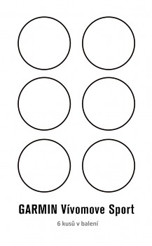Fólie RedGlass na Garmin Vívomove Sport 6 ks 1