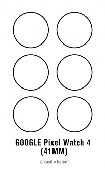Fólie RedGlass na Google Pixel Watch 4 (41 mm) 6 ks