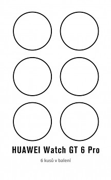 Fólie RedGlass na Huawei Watch GT 6 Pro (46 mm) 6 ks