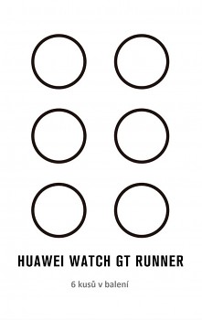 Fólie RedGlass na Huawei Watch GT Runner 6 ks