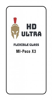 Ochranné flexibilní sklo HD Ultra na Xiaomi Poco X3