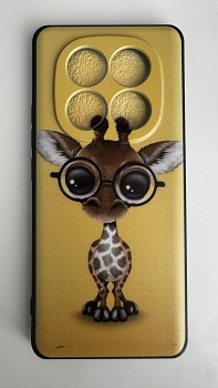 "Zadní kryt TopQ DARK na mobil Xiaomi Redmi Note 14 Pro 5G Cute Giraffe
