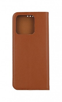 Knížkové pouzdro Leather SMART PRO na Xiaomi Redmi 12C hnědé 1