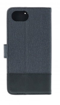 Knížkové pouzdro GOMMA na iPhone 16e černé