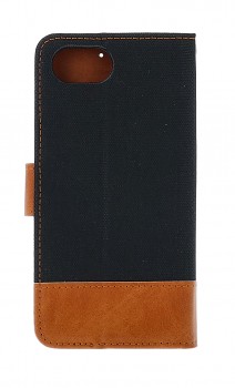 Knížkové pouzdro Jeans na iPhone 16e černé