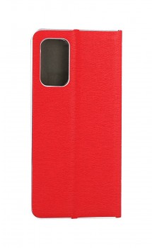 Knížkové pouzdro Luna Book na Samsung A32 červeno-stříbrné