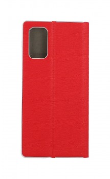 Knížkové pouzdro Luna Book na Samsung A32 5G červeno-stříbrné