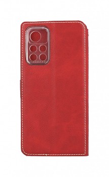 Knížkové pouzdro Molan Cano Issue Diary na Xiaomi Poco M4 Pro 5G červené 1