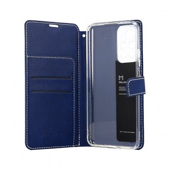 Knížkové pouzdro Molan Cano Issue Diary na mobil Xiaomi Poco M4 Pro 5G modré 2