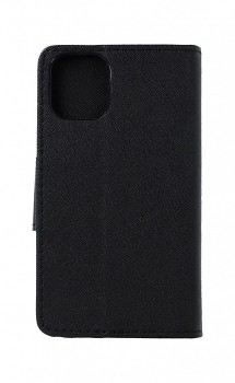 Knížkové pouzdro na mobil iPhone 12 mini černé (1)