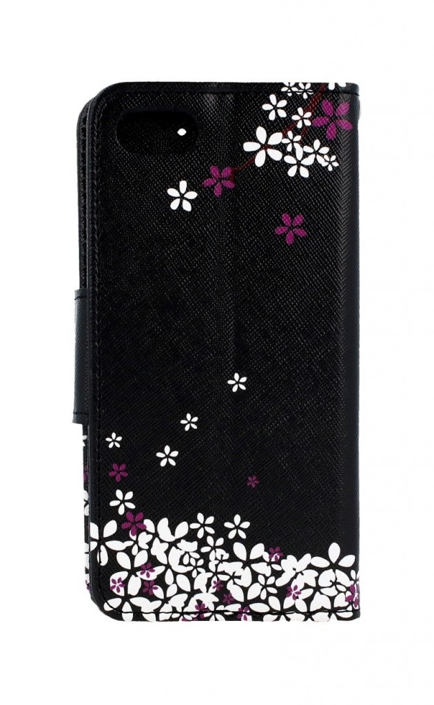 Knížkové pouzdro na iPhone SE 2020 Květy sakury