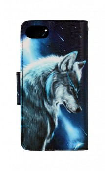 Knížkové pouzdro na iPhone SE 2022 Vlkodlak 1