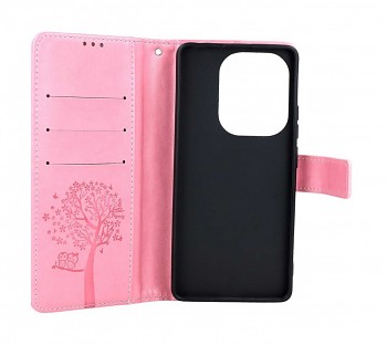 knizkove-pouzdro-na-mobil-na-xiaomi-redmi-note-15C-ruzovy-strom-sovicky_2