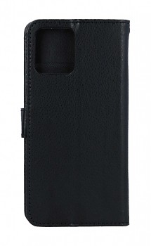 Knížkové pouzdro na Motorola Edge 70 Fusion černé s přezkou