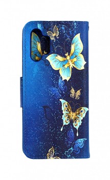 Knížkové pouzdro na Samsung A32 5G Kouzelní motýlci