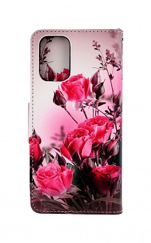 Knížkové pouzdro na Xiaomi Redmi Note 10 Romantické růže