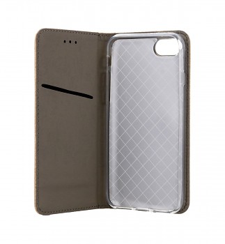 Knížkové pouzdro Smart Magnet na iPhone SE 2020 zlaté (2)