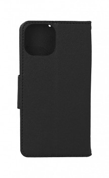 Knížkové pouzdro TopQ na mobil iPhone 15 černé 1