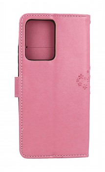Knížkové pouzdro TopQ na mobil Xiaomi Redmi Note 12 Pro+ 5G Růžový strom sovičky