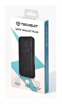 Knížkové pouzdro Techsuit Wallet Plus na mobil Samsung A05s černé5