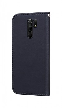 Knížkové pouzdro TopQ na mobil Xiaomi Redmi 9 Černé s pandou2