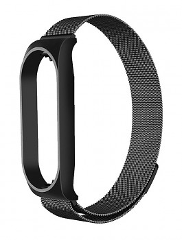 Kovový řemínek Metal pro Xiaomi Mi Band 7 černý 1