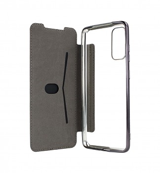 Knížkové pouzdro Forcell Electro Book na Samsung S20 černé (2)