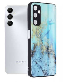 Zadní pevný kryt Techsuit Glaze na mobil Samsung A05s Blue Ocean
