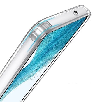 Zadní pevný kryt Clear Magnetic na Samsung S24 průhledný_2