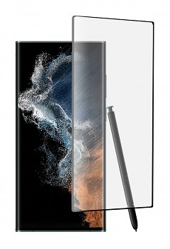 Ochranné sklo LITO na mobil Samsung S22 Ultra 3D černé