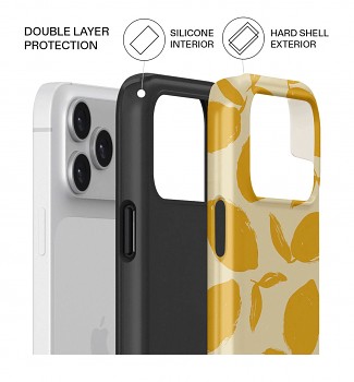 Luxusní kryt AURIX MagSafe na iPhone 17 Pro Max Lemon Tart