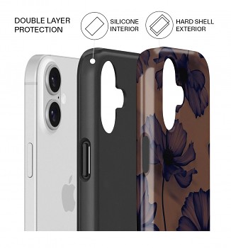 Luxusní kryt AURIX MagSafe na iPhone 17 Velvet Night